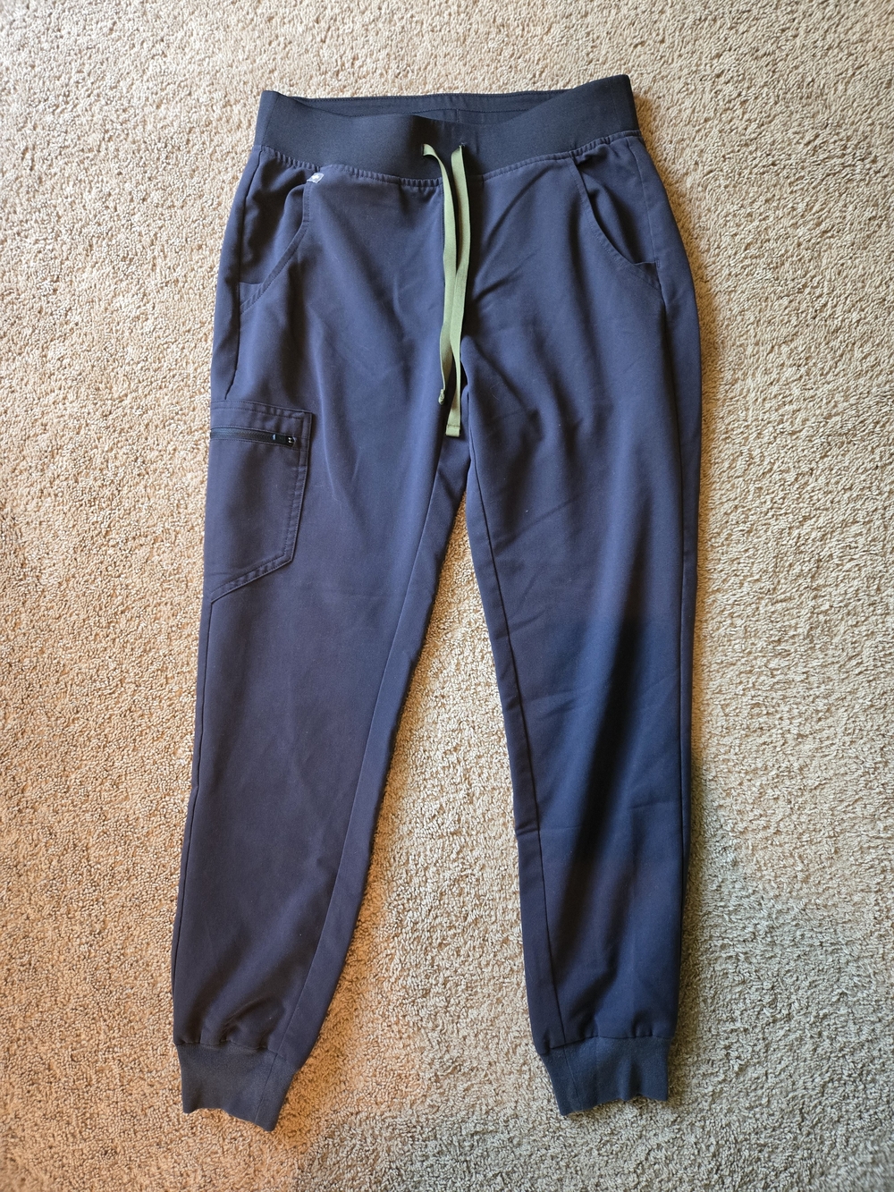 FIGS Navy Blue Zamora Jogger Scrub Pants Size S